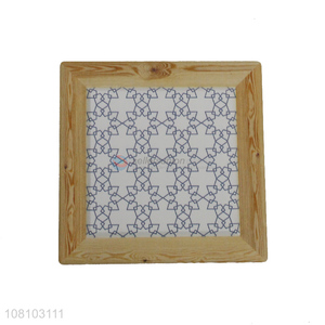 Good wholesale price printed cup mat creative MDF coaster