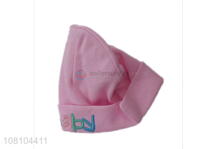 High Quality Baby Beanie Cotton Embroidery Baby Hats