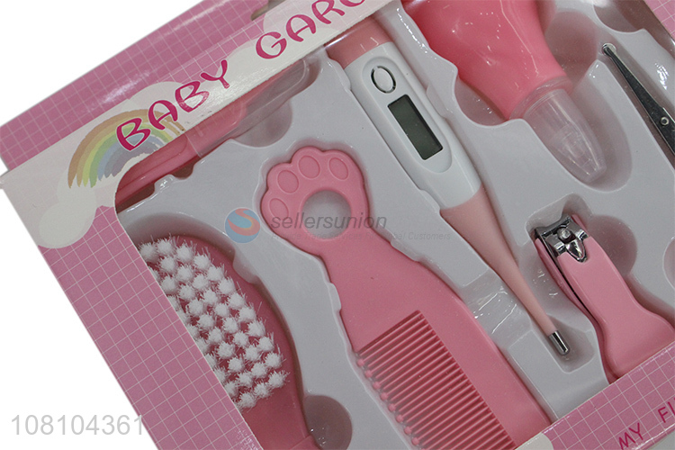 Good Sale Hair Brush Comb Nail Clipper Baby Care Kit
