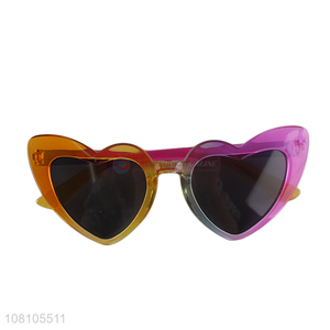 Yiwu market heart party glasses sunglasses personalized photo props
