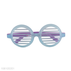 Latest imports slotted round party glasses party supplies decoration