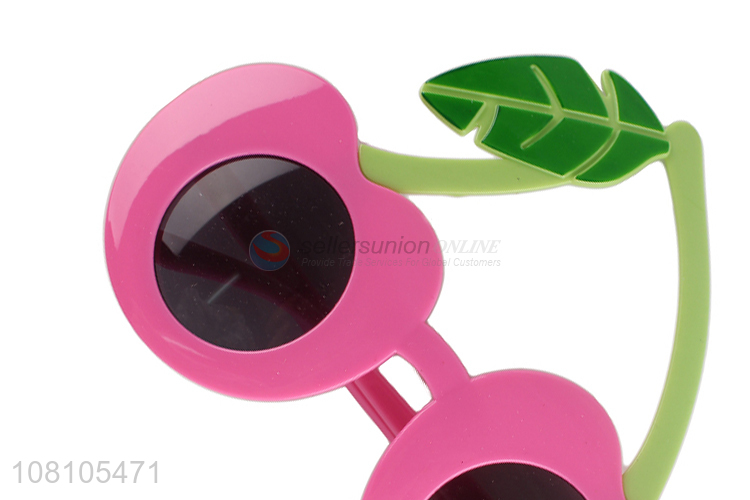 New product cherry shape party glasses hawaiian style sunglassess