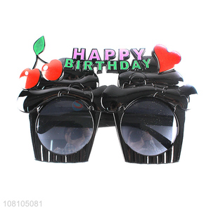 High quality funny happy birthday party glasses novelty sunglasses