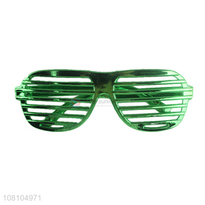 China <em>manufacturer</em> slotted shutter shades sunglasses party glasses