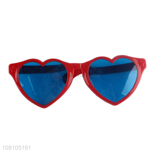 Top product heart party glasses sunglasses plastic photo props