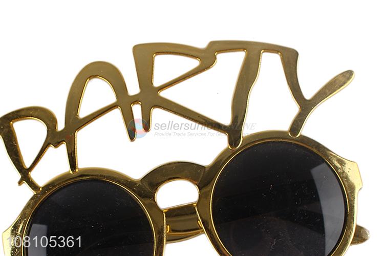 Top product golden party glasses sunglasses funny party favors