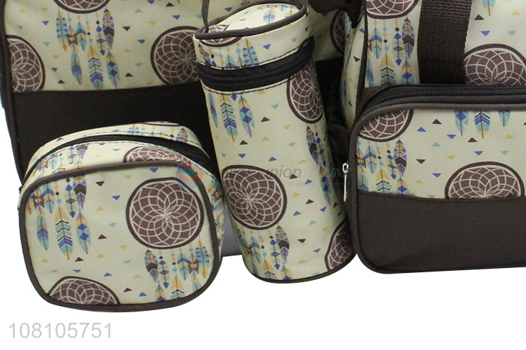 Wholesale 4 Pieces Multi-Function Tite Bag Suit Baby Diaper Bag