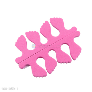 Factory direct sale disposable toe separator for nail salon