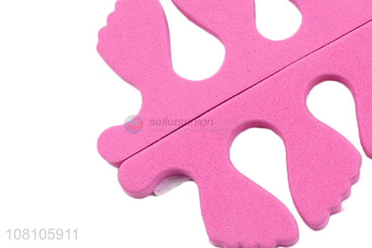 Factory direct sale disposable toe separator for nail salon