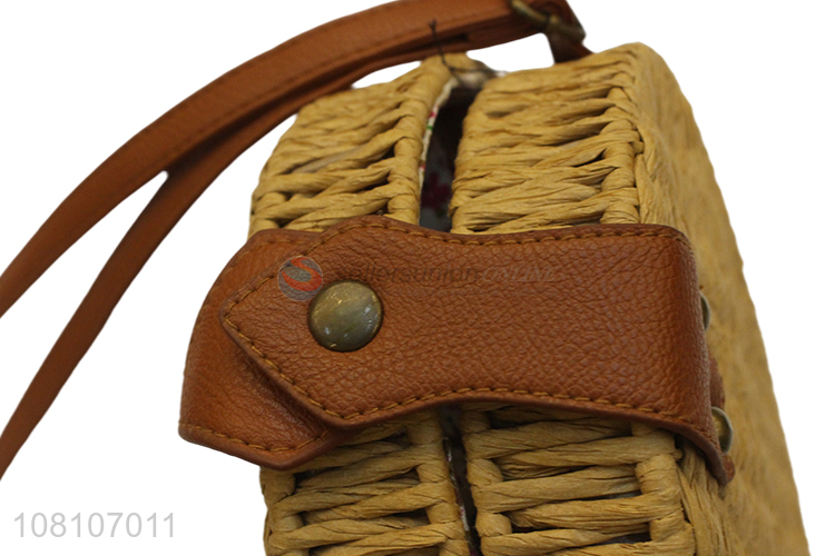 Fashion Design Straw Bag Modern Shoulder Bags For Ladies