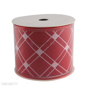 High quality Christmas tree polyester <em>ribbon</em> for decoration