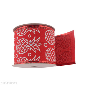 Custom Fruit Pattern Festival Decorative <em>Ribbon</em> Fashion <em>Ribbon</em>