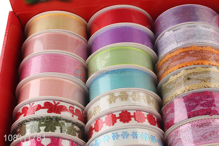 Fashion Style Gift Wrapping Festival Decorative Ribbons Set