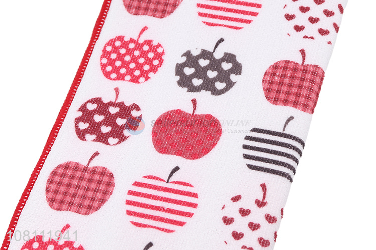 New products red printed drying pad waterproof drain mat