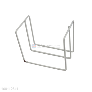 Wholesale vertical metal <em>rag</em> rack standing dishcloth storage rack
