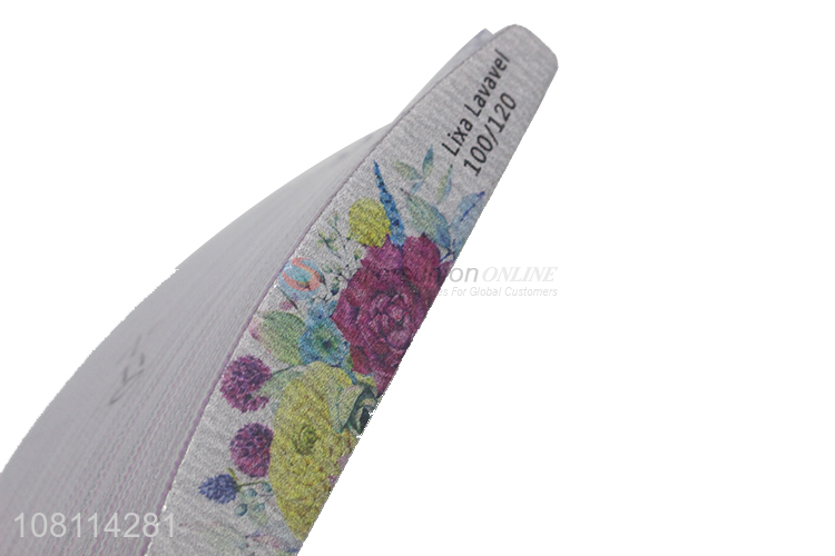 Online wholesale printed durable nail file nail care tools