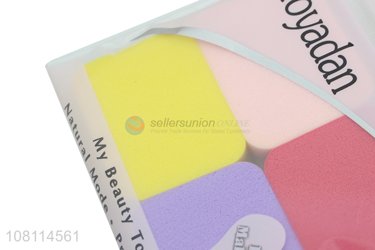 China factory 4pieces travel portable makeup sponge puff