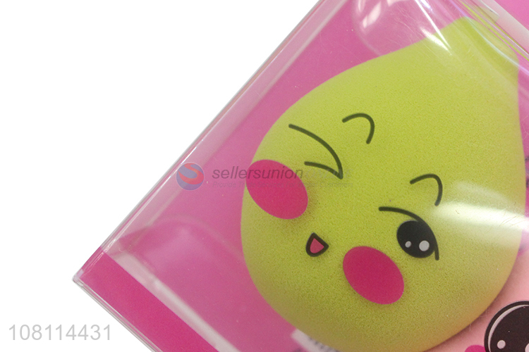Good selling multicolor soft makeup sponge cosmetic puff