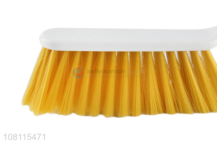 Wholesale wood handle soft-bristle plastic carpet sofa bed brush