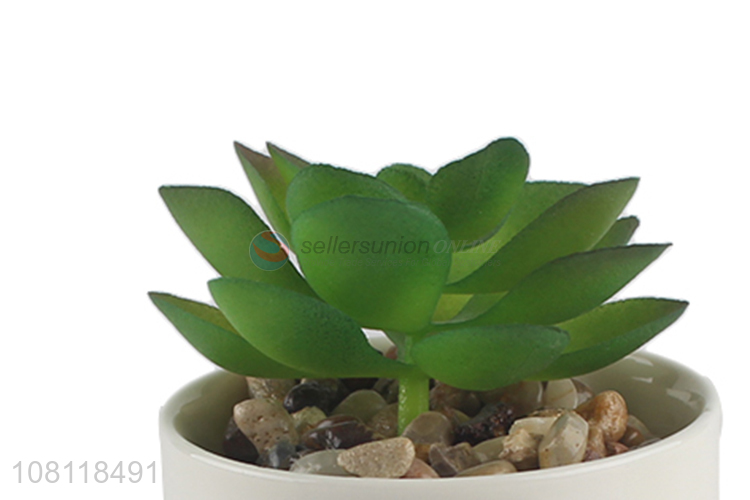 Factory wholesale ceramic pot artificial bonsai plants