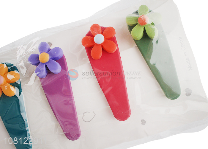 Yiwu direct sale girls fashion temperament matte hairpin