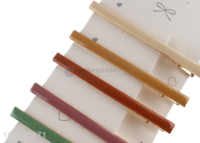 Yiwu supplier ladies decoration hairwear temperament hairpin