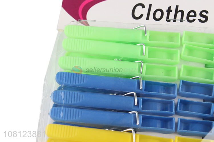 Wholesale Plastic Clothes Pegs Colorful Clothespin Set