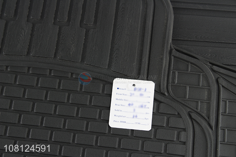 Wholesale 3 Pieces Universal Car Floor Mat Set