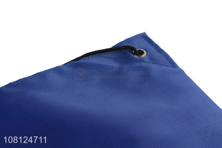 Wholesale custom logo durable 210D polyester drawstring bag backpack