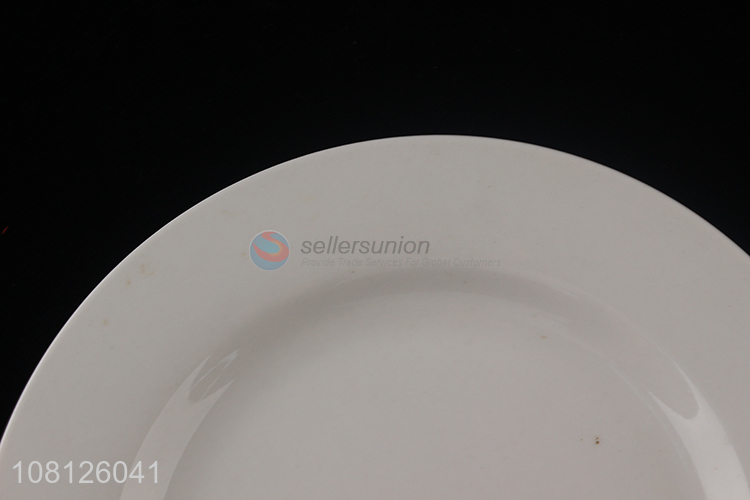 Factory supply ceramic dessert serving plate fruit plate