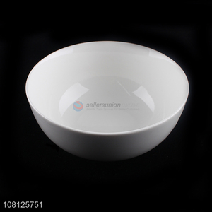 Factory supply simple blank ceramic soup noodle <em>bowls</em>