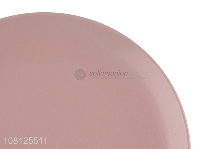 Low price large shallow ceramic serving plate dinnerware