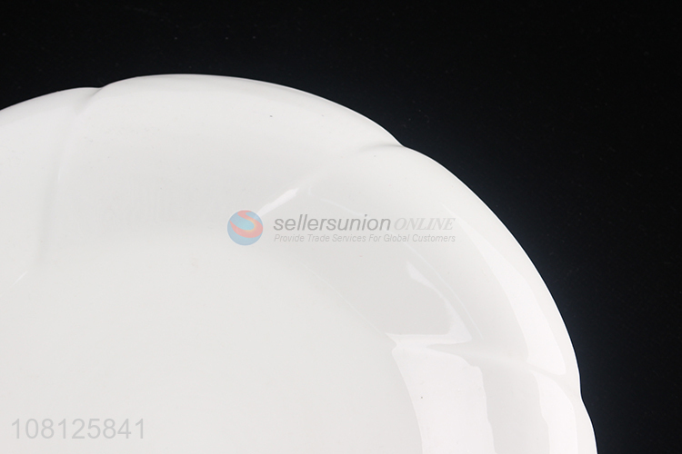 High quality ceramic serving plate porcelain dinner plate