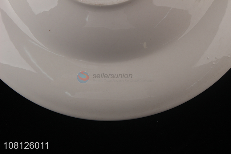 New arrival ceramic dessert plate porcelain salad plate