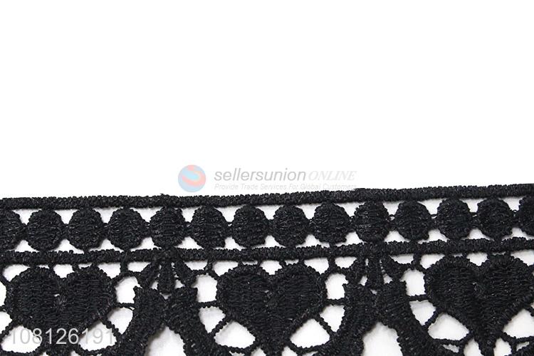 China products black soft touching sewing lace trims