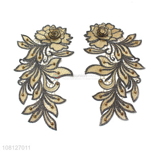 Online wholesale flower design garment accessories patch