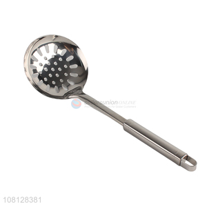 Good price stainless steel long handle colander wholesale