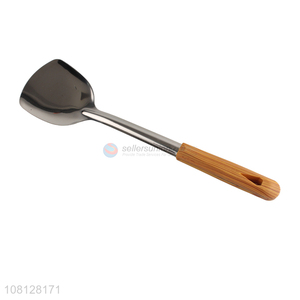 Newest Style Frying Shovel Kitchen Wooden Handle Shovel