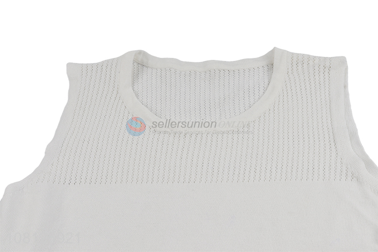 Hot sale summer thin women knitted tank top sexy pullover vest