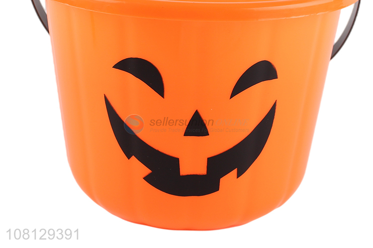Good price Halloween pumpkin bucket for Halloween decoration