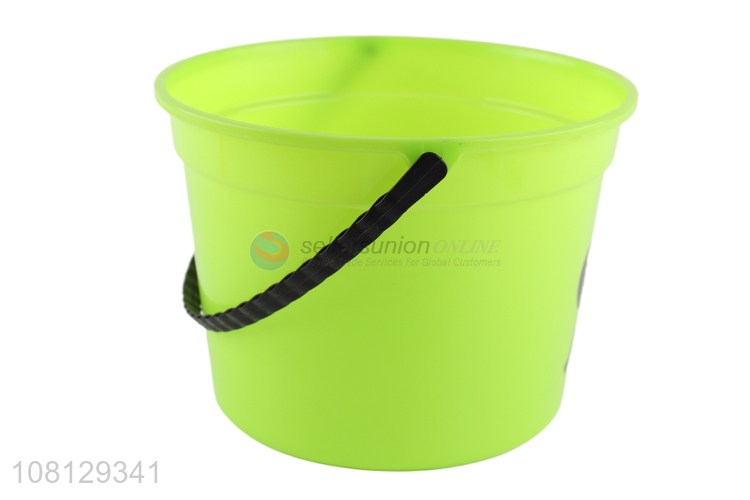 Hot sale Halloween pumpkin bucket funny plastic candy bucket