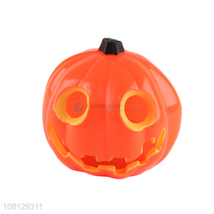 Hot sale led light plastic pumpkin lamp Halloween decorations