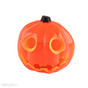 Hot sale led light plastic <em>pumpkin</em> <em>lamp</em> Halloween decorations