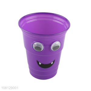 Good quality novelty cartoon plastic water cup Halloween props