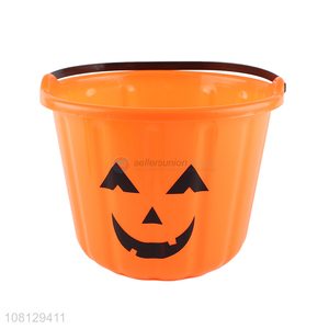 Hot selling Halloween pumpkin candy bucket Halloween ornaments