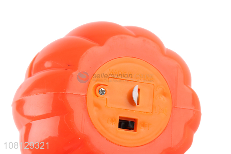 Good quality battery operated plastic Halloween pumpkin lamp