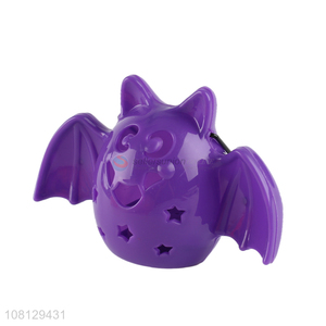 Online wholesale led flashing Halloween bat lamp with sound