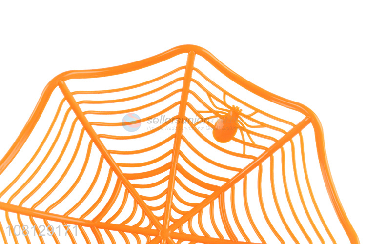 Hot selling Halloween spider web fruit basket for decoration