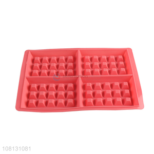 Popular products pink creative baking silicone waffle mold