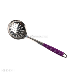 Top Quality Kitchen Skimmer Stainless Steel Slotted Ladle